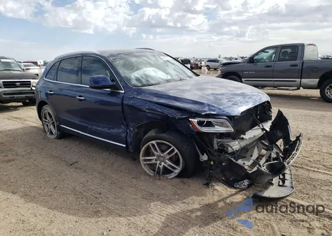 2016 Audi Q5 Premium Plus z USA, uszkodzony, nr VIN WA1L2AFP3GA102781